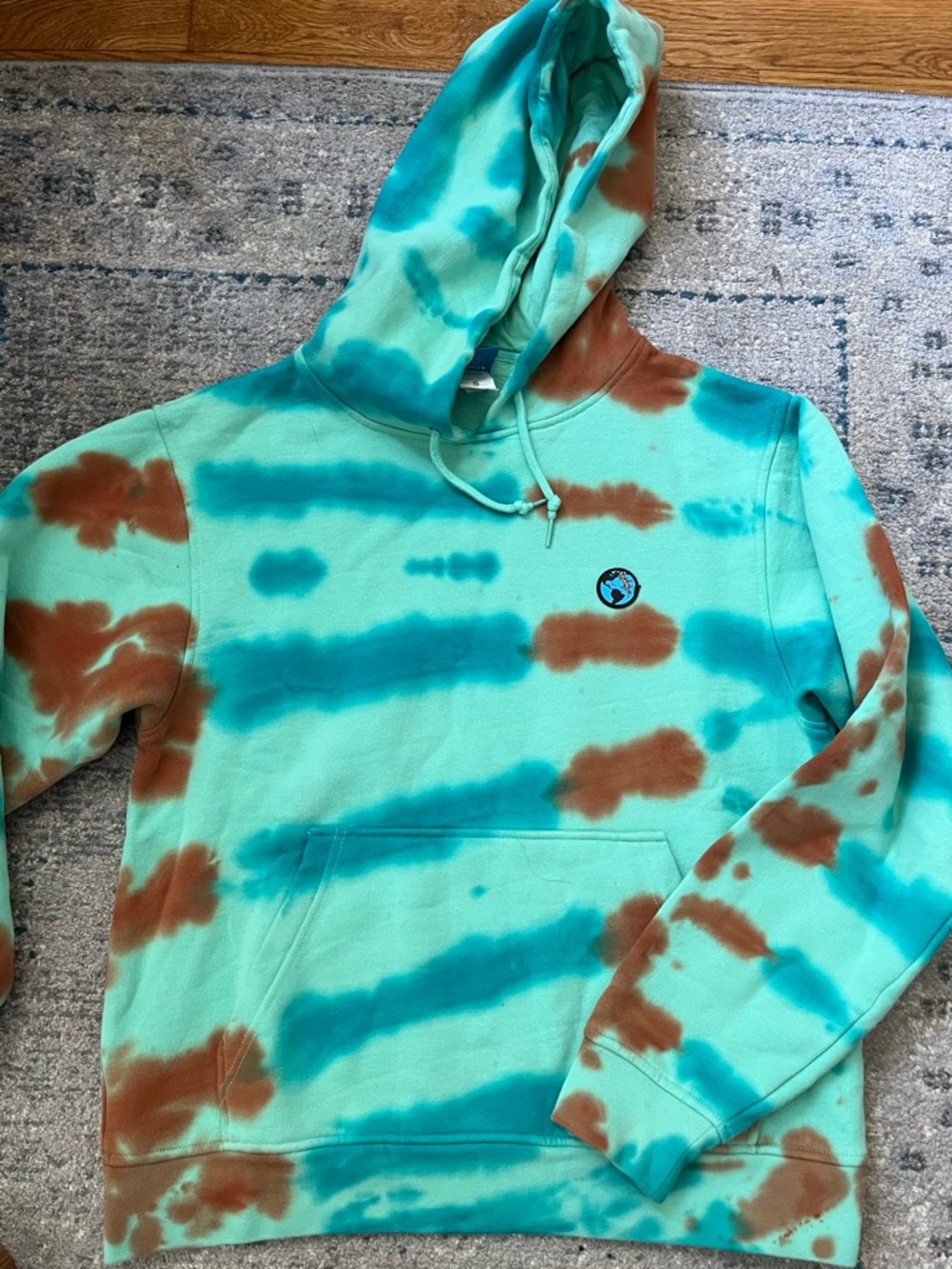 Bored Teenager Tie Dye Hoodie